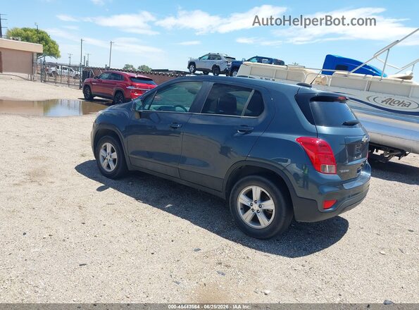 KL7CJNSM4NB512103 2022 CHEVROLET TRAX Blue უკანა მარცხენა