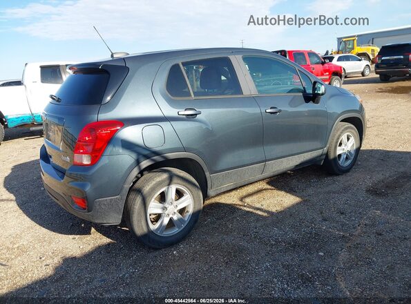 KL7CJNSM4NB512103 2022 CHEVROLET TRAX Blue უკანა მარჯვენა