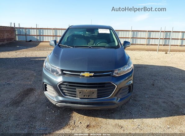 KL7CJNSM4NB512103 2022 CHEVROLET TRAX Blue ხელსაწყოთა პანელის ხედი
