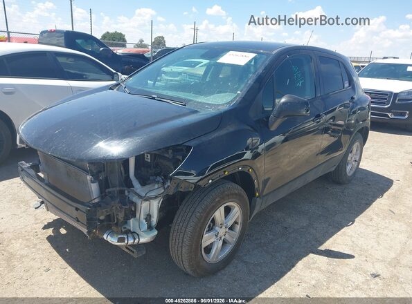 KL7CJNSM4NB516412 2022 CHEVROLET TRAX Black Передня ліва чверть