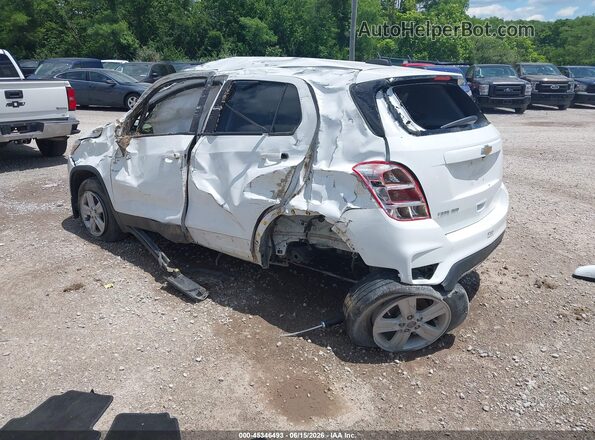KL7CJNSM6NB545703 2022 CHEVROLET TRAX White Հետևի ձախ