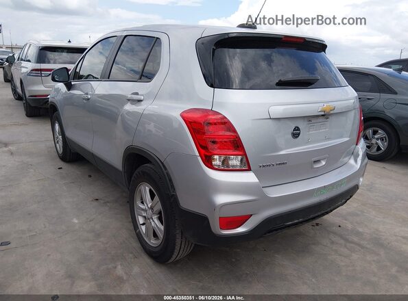 KL7CJNSM9MB368398 2021 CHEVROLET TRAX Silver უკანა მარცხენა