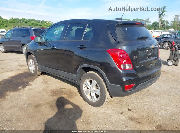 KL7CJNSMXNB507133 2022 CHEVROLET TRAX Black Rear left