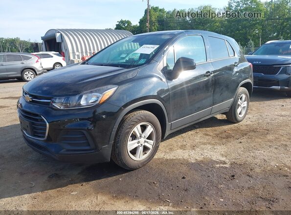 KL7CJNSMXNB507133 2022 CHEVROLET TRAX Black Front left