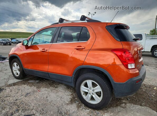 KL7CJPSB0GB654736 2016 CHEVROLET TRAX Orange 