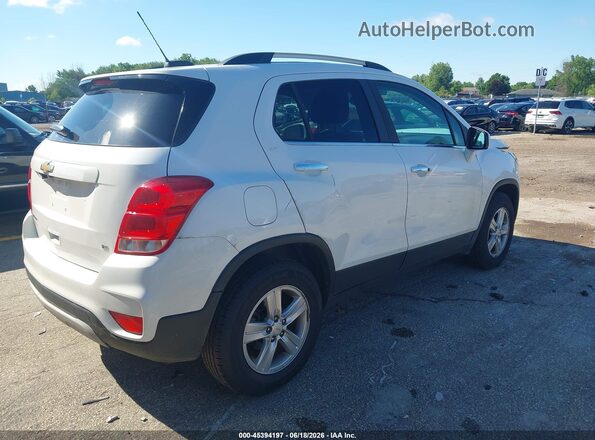 KL7CJPSB0KB917946 2019 CHEVROLET TRAX White Trasero derecho