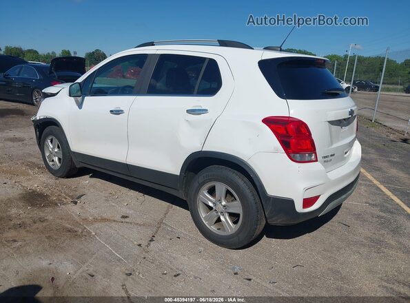KL7CJPSB0KB917946 2019 CHEVROLET TRAX White Trasero izquierdo