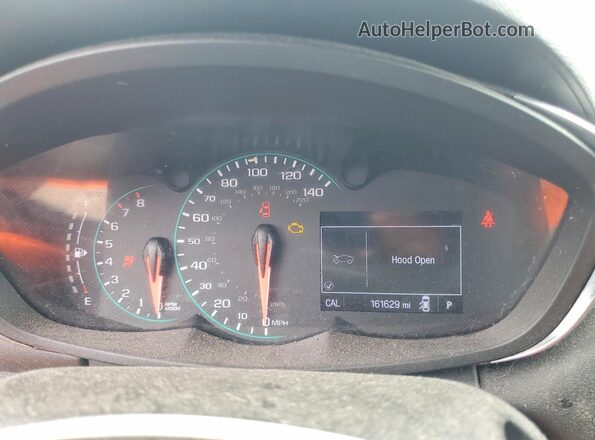 KL7CJPSB0LB085624 2020 CHEVROLET TRAX Black Вид щитка приладів