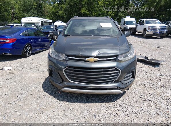 KL7CJPSB1JB669740 2018 CHEVROLET TRAX Gray Вид панелі приладів
