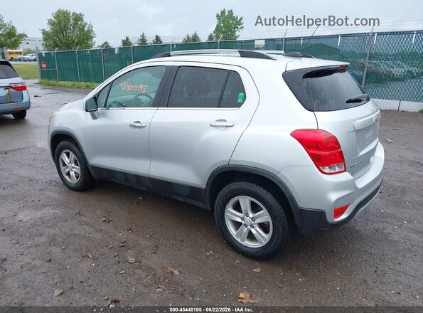 KL7CJPSB1KB887887 2019 CHEVROLET TRAX Silver უკანა მარცხენა