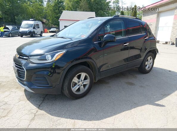 KL7CJPSB1KB943570 2019 CHEVROLET TRAX Black Առջևի ձախ երեք քառորդ տեսարան