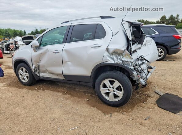 KL7CJPSB2HB197607 2017 CHEVROLET TRAX Silver უკანა მარცხენა