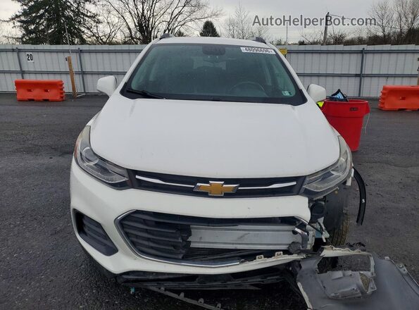 KL7CJPSB2JB614777 2018 CHEVROLET TRAX White წინა ხედი