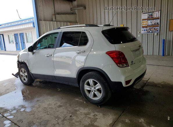 KL7CJPSB2LB313400 2020 CHEVROLET TRAX White Trasero izquierdo