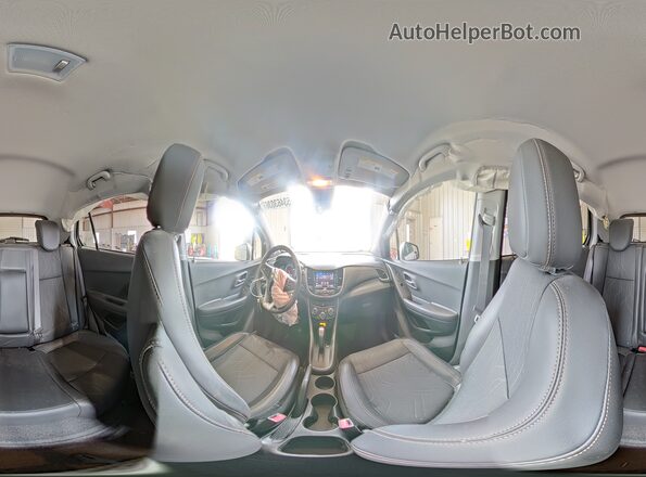 KL7CJPSB2LB313400 2020 CHEVROLET TRAX White Vista interior de 360 grados