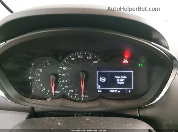 KL7CJPSB3KB872758 2019 CHEVROLET TRAX Серебряный Вид задних сидений