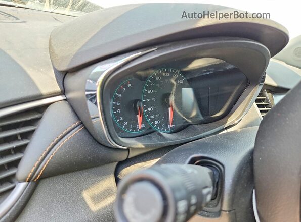KL7CJPSB3MB315948 2021 CHEVROLET TRAX White Widok zestawu wskaźników