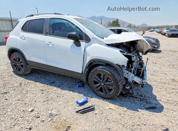 KL7CJPSB3MB315948 2021 CHEVROLET TRAX White Przód prawy