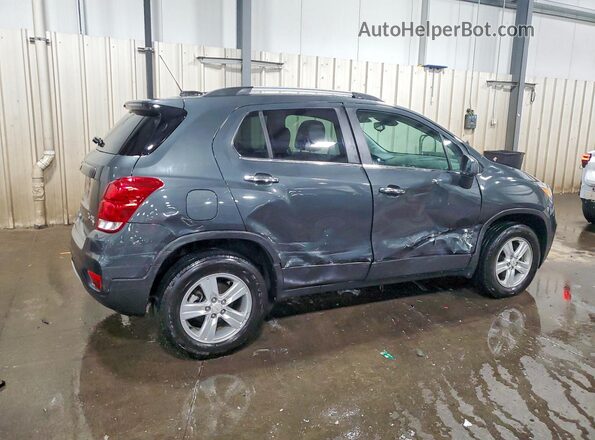 KL7CJPSB4JB672227 2018 CHEVROLET TRAX Gray Trasero derecho