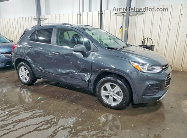 KL7CJPSB4JB672227 2018 CHEVROLET TRAX Gray Delantero derecho