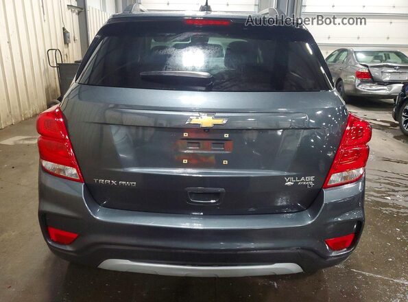 KL7CJPSB4JB672227 2018 CHEVROLET TRAX Gray Vista trasera
