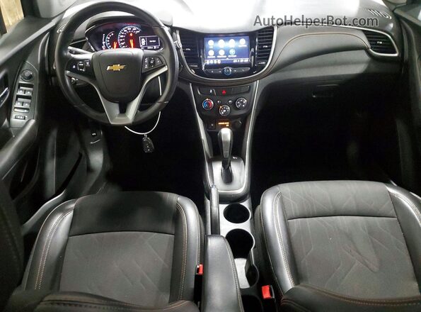KL7CJPSB4JB672227 2018 CHEVROLET TRAX Gray Vista del salpicadero