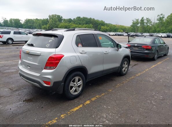 KL7CJPSB4LB334331 2020 CHEVROLET TRAX Серебряный Задняя правая четверть