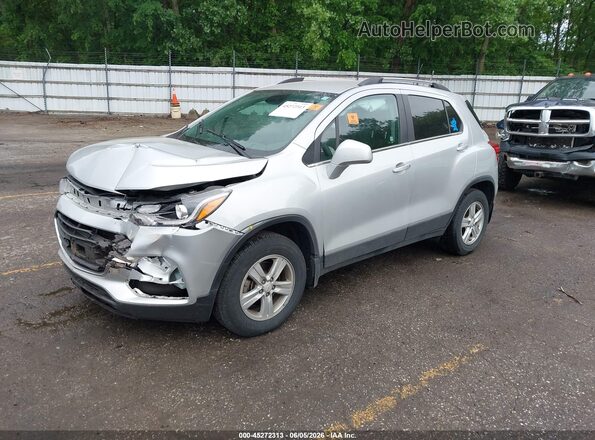 KL7CJPSB4LB334331 2020 CHEVROLET TRAX Серебряный Передняя левая четверть
