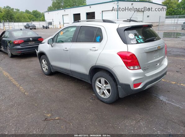 KL7CJPSB4LB334331 2020 CHEVROLET TRAX Серебряный Задняя левая четверть