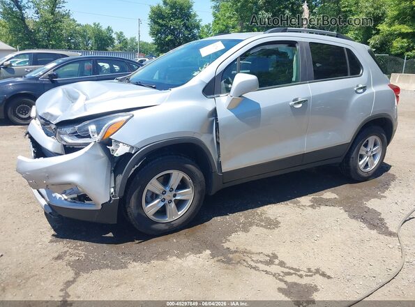 KL7CJPSB5KB891196 2019 CHEVROLET TRAX Silver წინა მარცხენა ხედი სამი მეოთხედიდან
