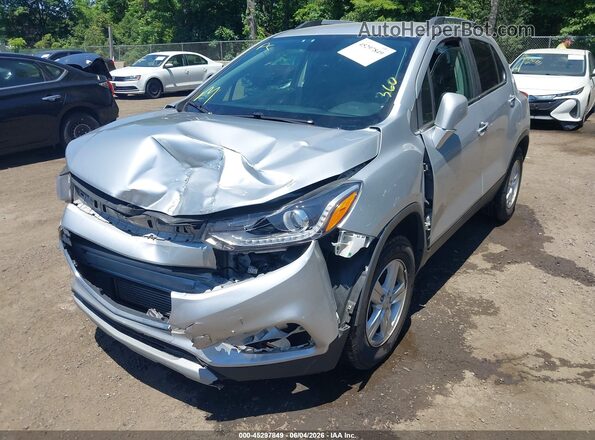 KL7CJPSB5KB891196 2019 CHEVROLET TRAX Silver წინა ხედი