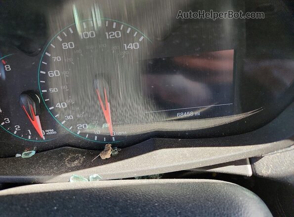 KL7CJPSB6JB727308 2018 CHEVROLET TRAX Silver Սարքավորումների վահանակի տեսք