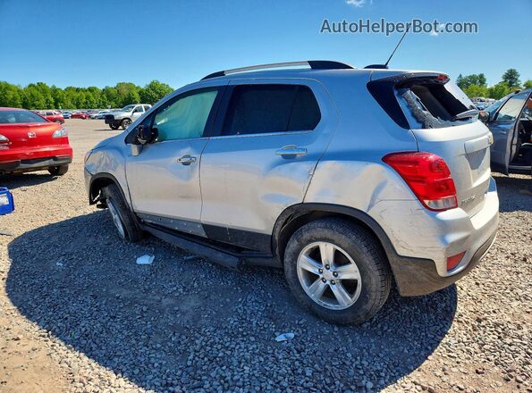KL7CJPSB6JB727308 2018 CHEVROLET TRAX Silver Հետևի ձախ