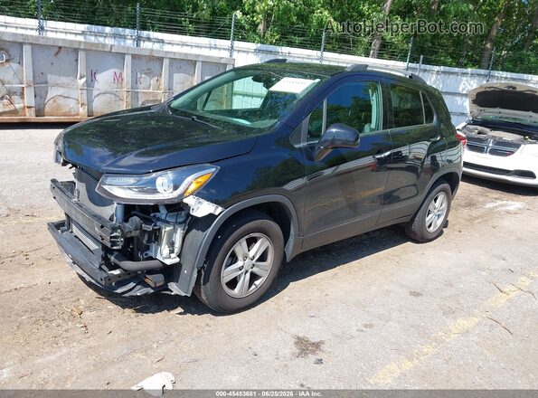 KL7CJPSB6LB008028 2020 CHEVROLET TRAX Black Передня ліва чверть