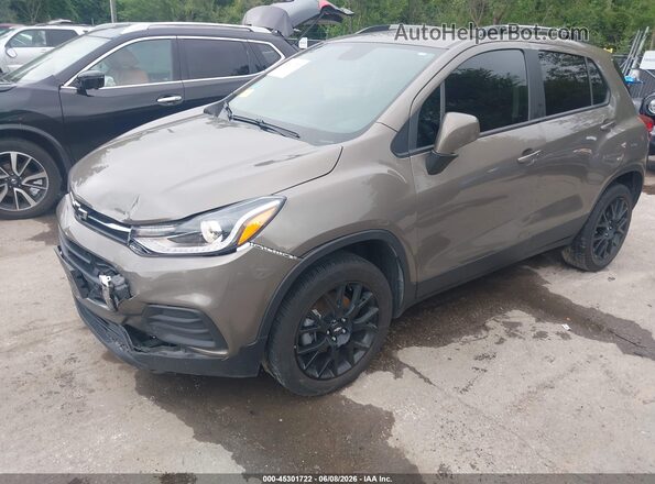 KL7CJPSB6MB358339 2021 CHEVROLET TRAX Gray Front left
