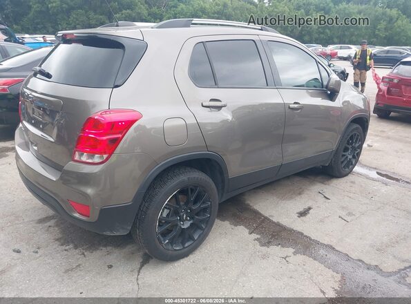 KL7CJPSB6MB358339 2021 CHEVROLET TRAX Gray Rear right