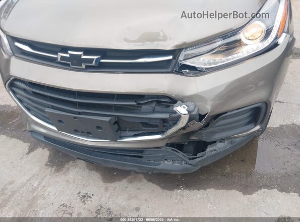 KL7CJPSB6MB358339 2021 CHEVROLET TRAX Gray Front view
