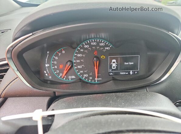 KL7CJPSB7KB833154 2019 CHEVROLET TRAX White Սարքավորումների վահանակի տեսք