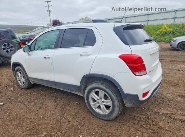KL7CJPSB7KB833154 2019 CHEVROLET TRAX White Հետևի ձախ