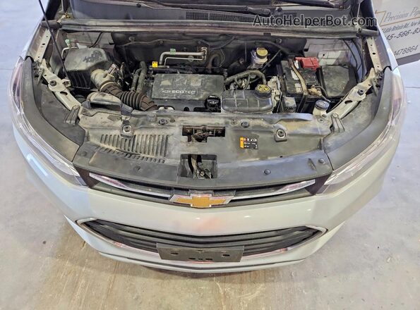 KL7CJPSB7KB949468 2019 CHEVROLET TRAX Silver 