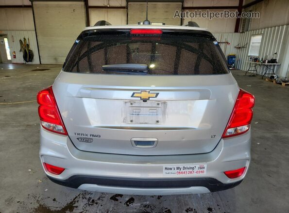 KL7CJPSB7KB949468 2019 CHEVROLET TRAX Silver 