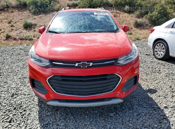 KL7CJPSB7LB340219 2020 CHEVROLET TRAX Red Front view