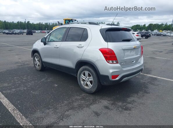 KL7CJPSB7MB323034 2021 CHEVROLET TRAX Silver Trasero izquierdo