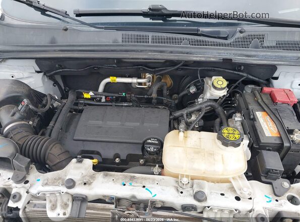 KL7CJPSB7MB323034 2021 CHEVROLET TRAX Silver Vista trasera