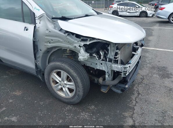 KL7CJPSB7MB323034 2021 CHEVROLET TRAX Silver 