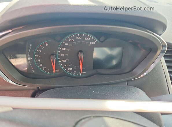KL7CJPSB7MB355241 2021 CHEVROLET TRAX White ხელსაწყოთა პანელის ხედი