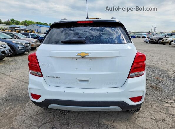 KL7CJPSB7MB355241 2021 CHEVROLET TRAX White უკანა ხედი