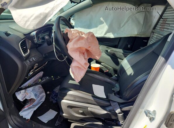 KL7CJPSB7MB355241 2021 CHEVROLET TRAX White წინა სალონის ხედი