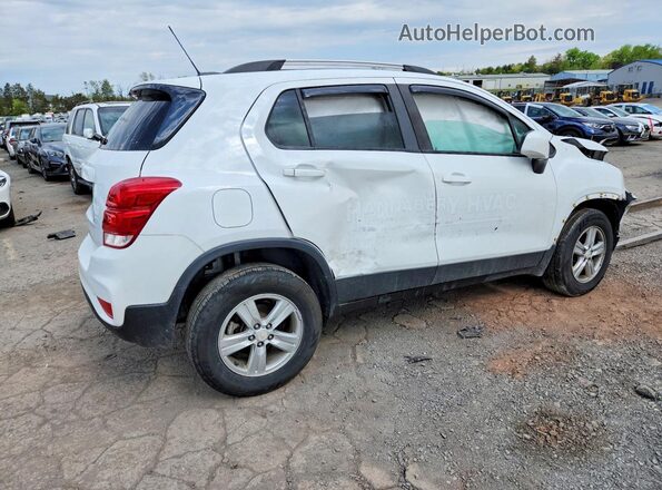 KL7CJPSB7MB355241 2021 CHEVROLET TRAX White უკანა მარჯვენა