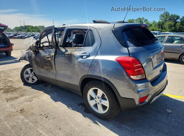 KL7CJPSB8KB809977 2019 CHEVROLET TRAX Gray Rear left